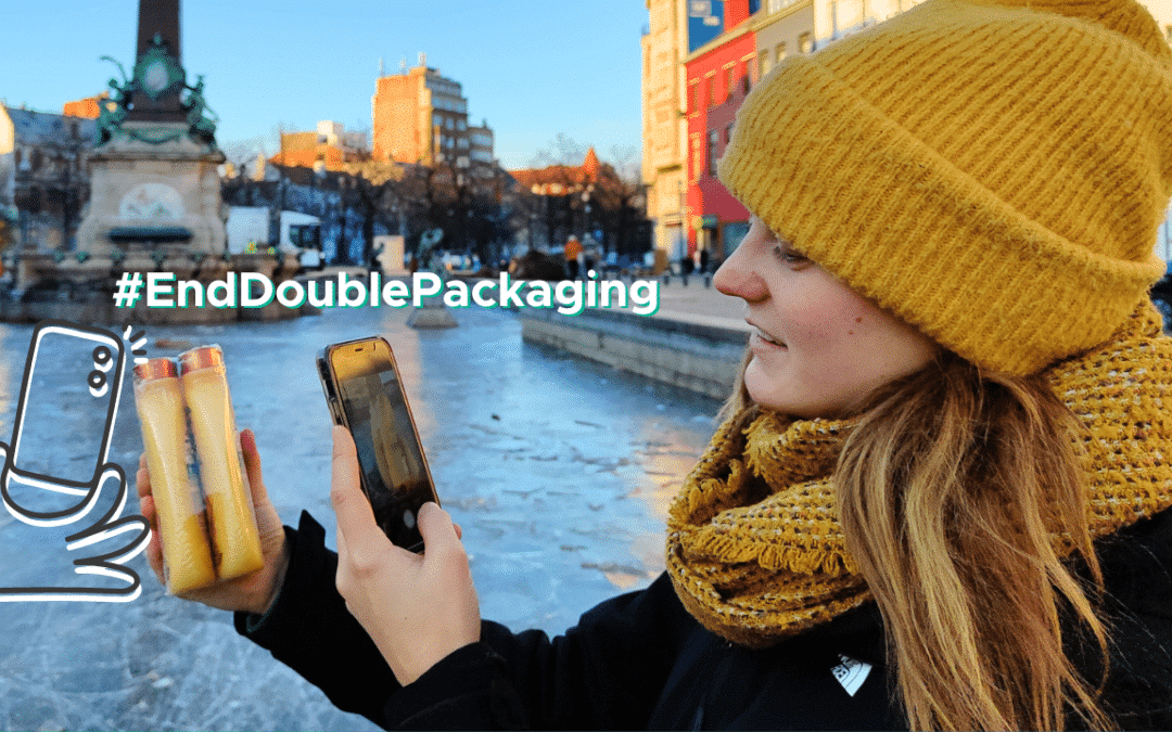 #EndDoublePackaging: Jouw foto’s kunnen een einde maken aan dubbele verpakkingen