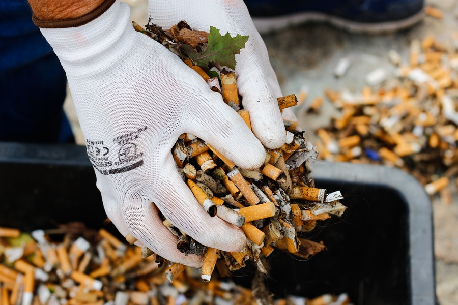 No Plastic Filter: wereldwijde oproep op tot verbod op plastic sigarettenfilters