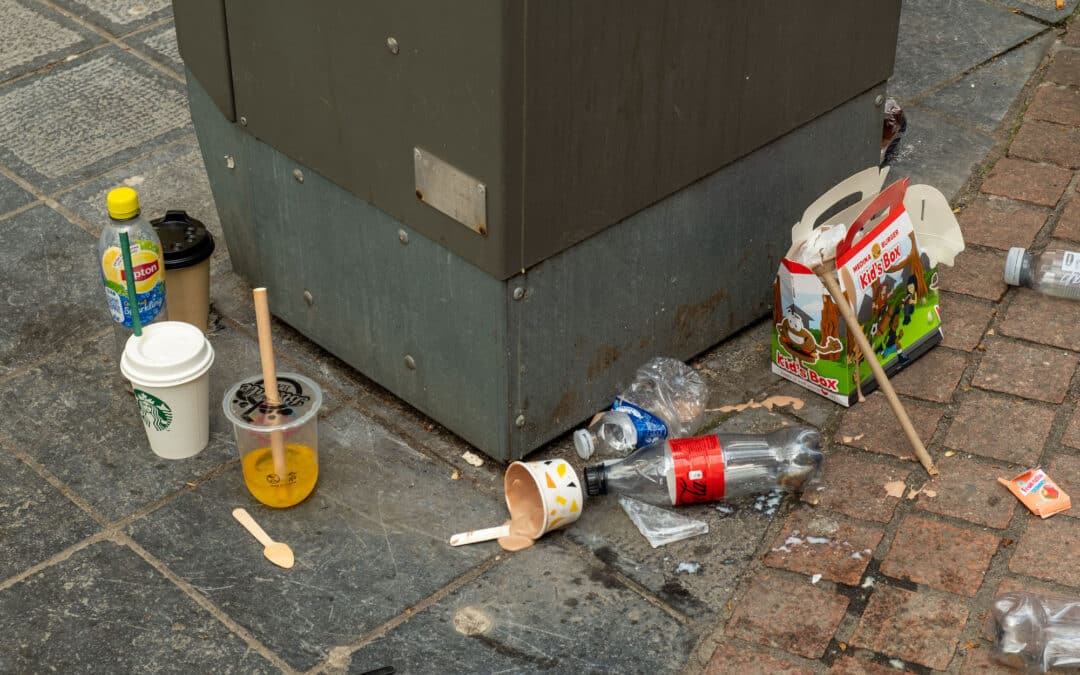 L’industrie de l’emballage souhaite payer moins, alors que les déchets sauvages ne cessent d’augmenter